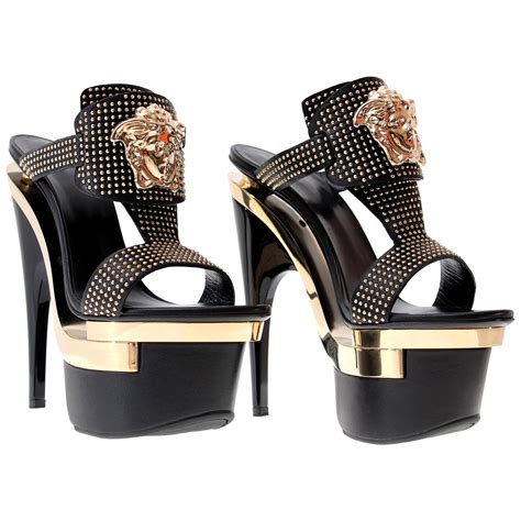 versace designer heels|versace platform heels.